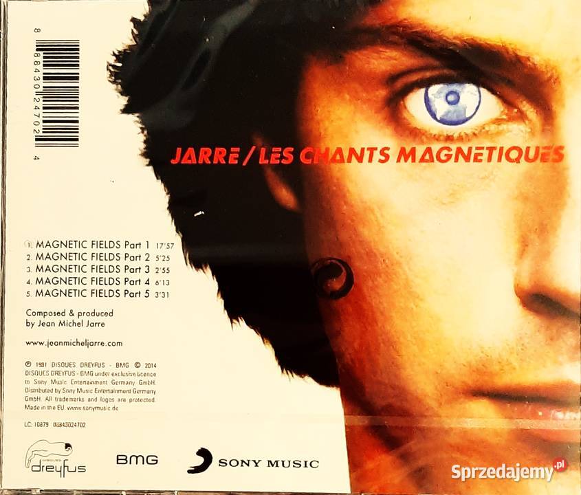 Wspaniały Album CD JeanMichel Jarre Magnetic Katowice