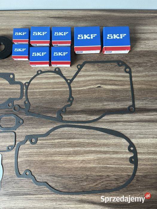 NOWY KOMPLET ŁOŻYSKA SKF USZCZELNIACZE USZCZELKI sprzedam