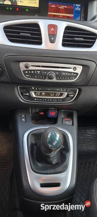 Renault Grand Scenic 2011 19 dCi 5 os Bogate wielofunkcyjna kierownica łódzkie Łódź