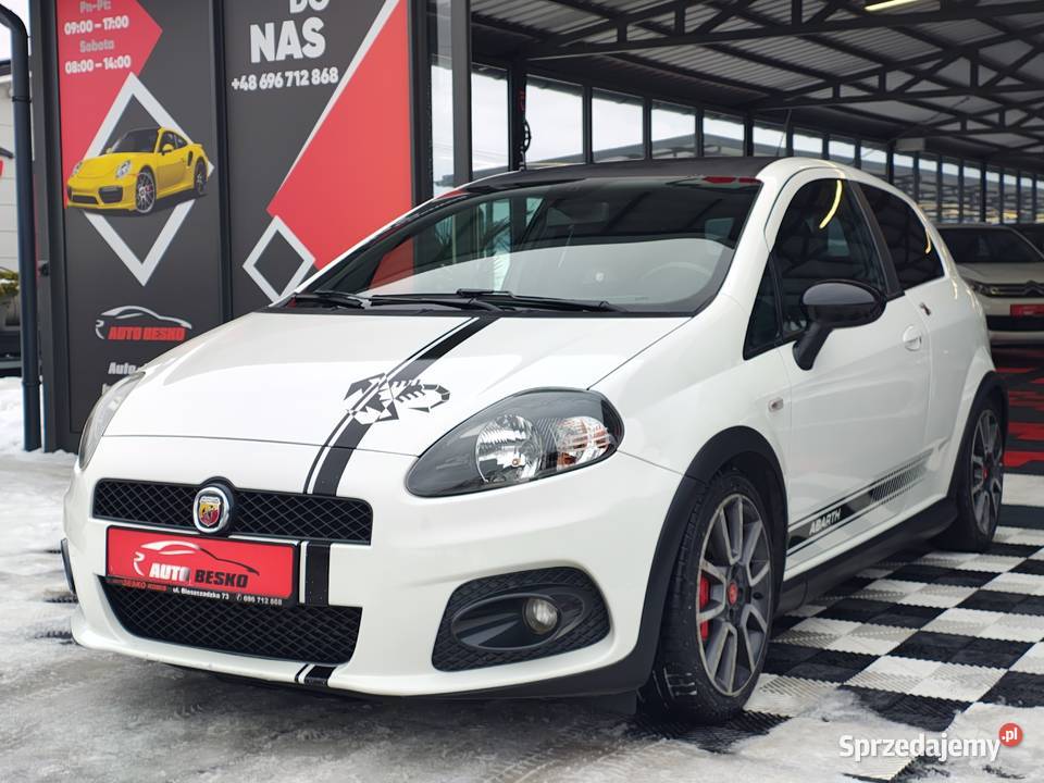 Fiat Punto ABARTH PIĘKNY Niski Oryg Przebieg poduszka powietrzna Punto podkarpackie Zarszyn
