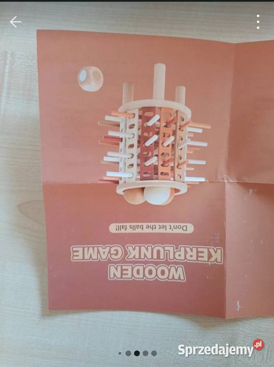 Drewniana gra zręcznościowa Wooden Kerplunk opolskie Ligota Bialska