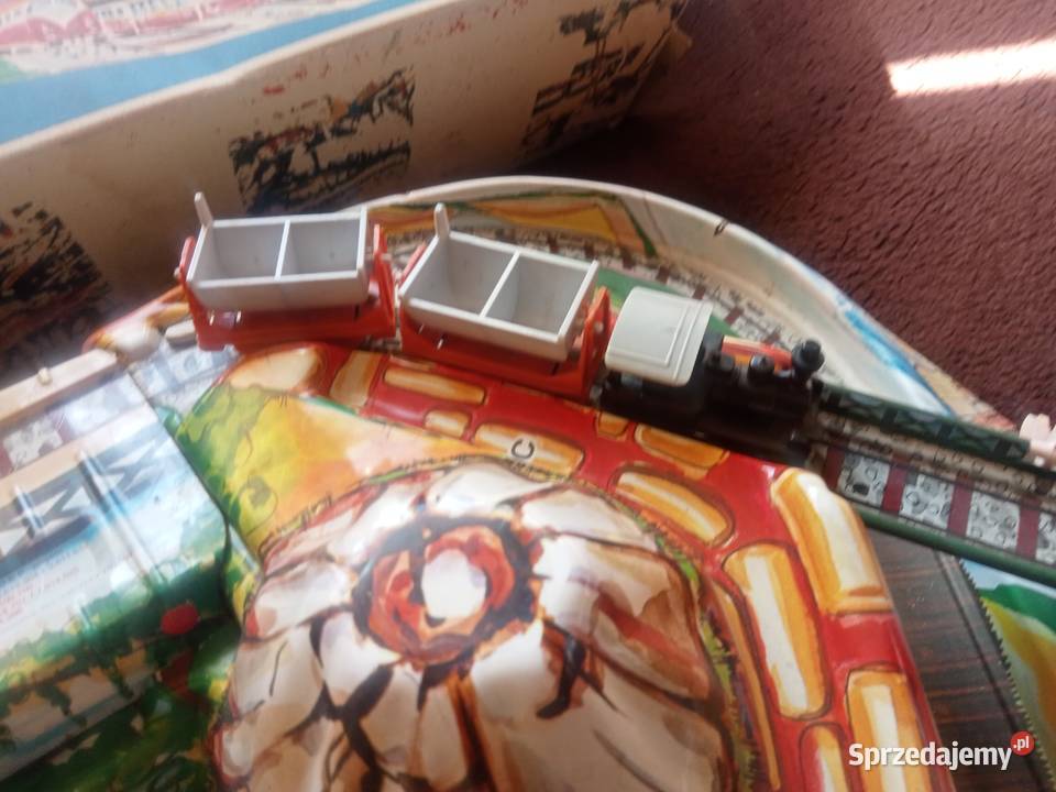 Double Train XXw Lata 60te Dwa pociągi na mazowieckie Grójec