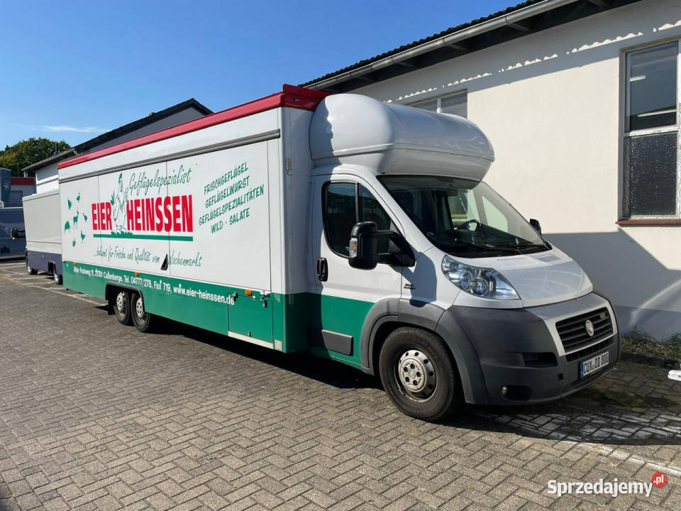 Fiat Ducato Autosklep wędlin Gastronomiczna food autoalarm Fiat Syców