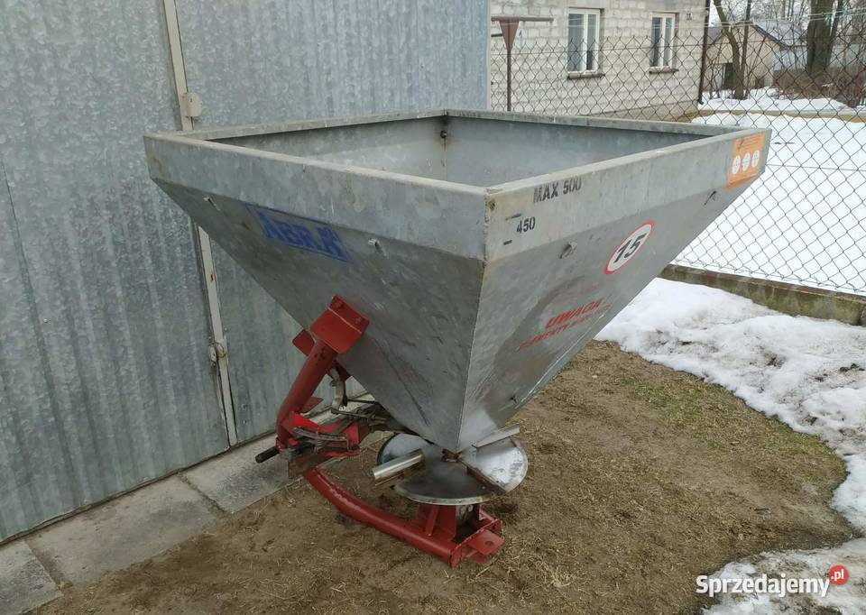 Rozsiewacz nawozów ABRA tarcza ze stali nieuszkodzony Dąbrowa Tarnowska