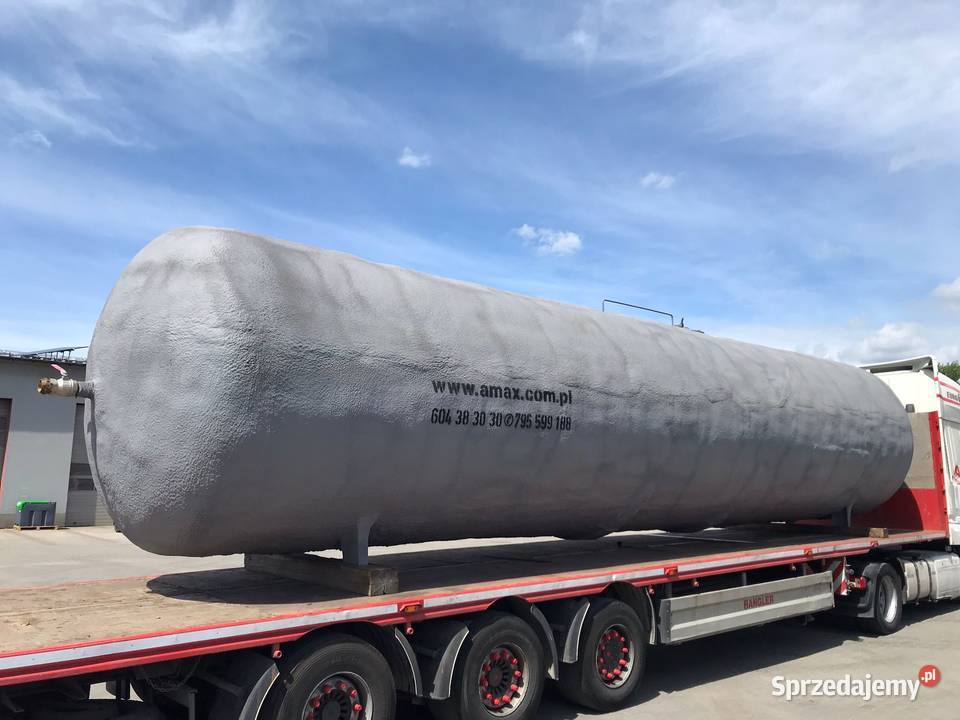 Zbiornik stalowy 40000 40m3 40 000 ocieplenie małopolskie Oświęcim