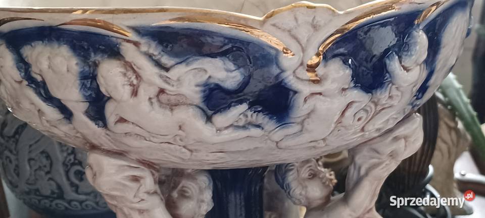 porcelana bez sygnatu misa zniszczona wysok 30 Poznań