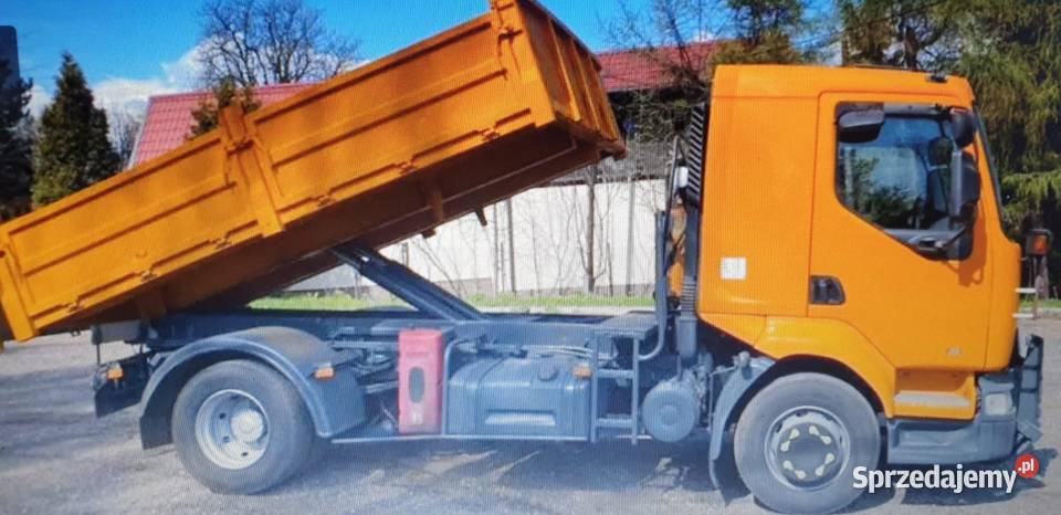 Renault midlum 210 dci samochód specjalny ogranicznik prędkości Cięcina