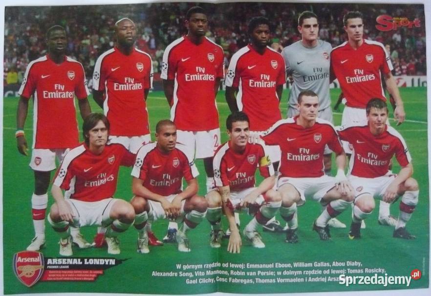 PLAKATY ARSENAL LONDYN WYPRZEDAŻ ŚWIAT PLAKATÓW Bydgoszcz