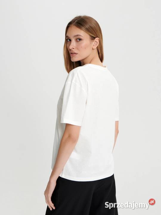 tshirt z nadrukiem Sinsay Olkusz