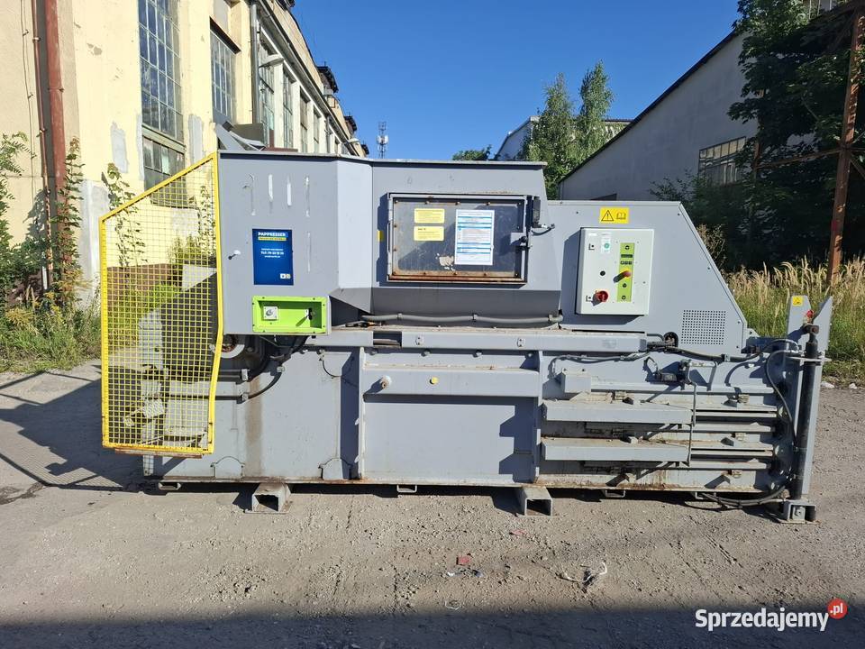 Belownica prasa kanałowa do folii kartonu Drzewica