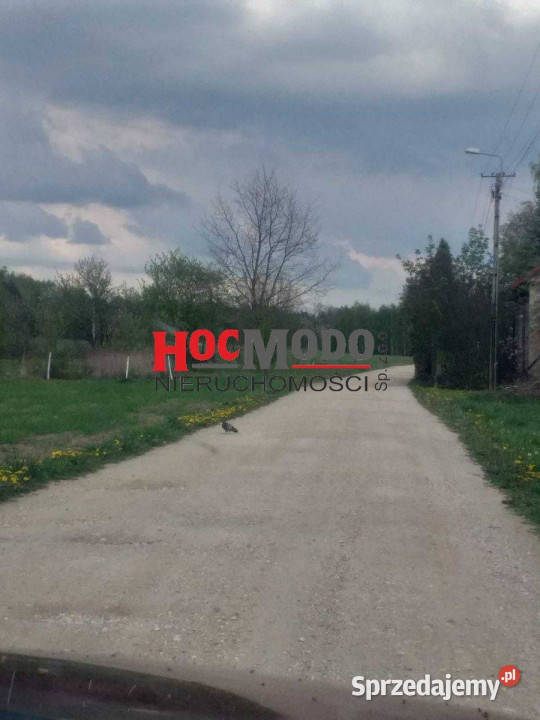 Działka pod budowę domu w staym sadzie Kępa Skórecka