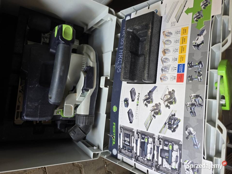 Pilarka akumulatorowa Festool HKC55 Piły tarczowe Murowana Goślina