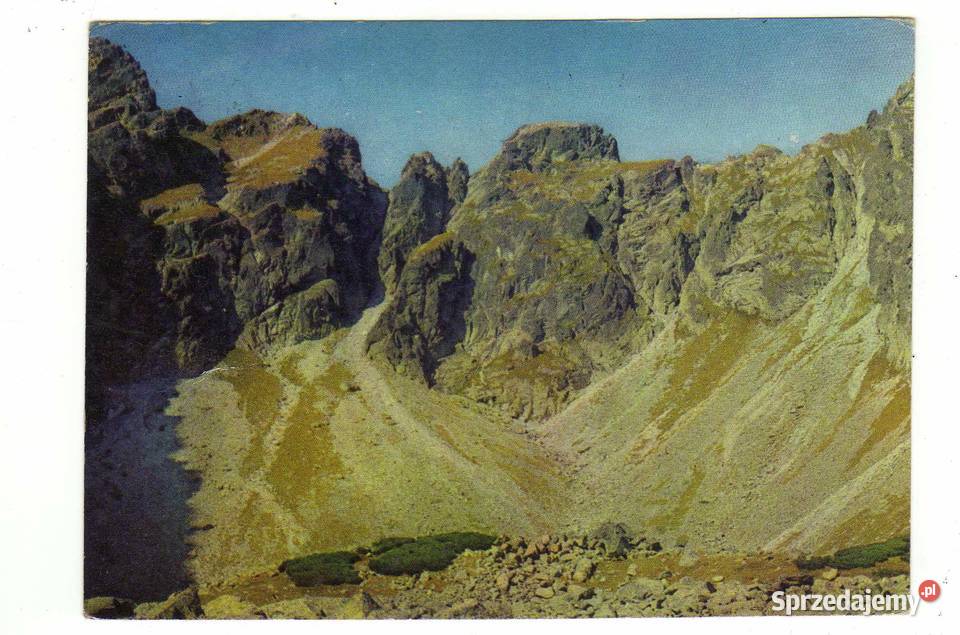 TATRY WYSOKIE SKRAJNY GRANAT POCZTÓWKA Pocztówki i karty telefoniczne Krynki