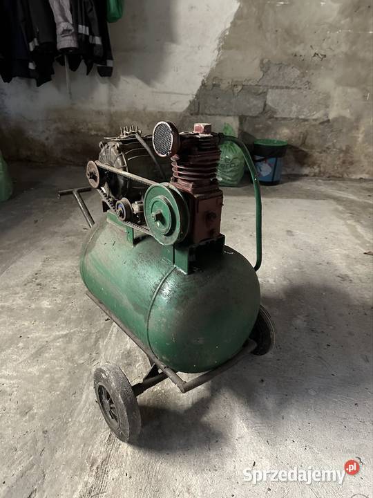 Sprężarka kompresor duzy silnik mazowieckie Mierziączka