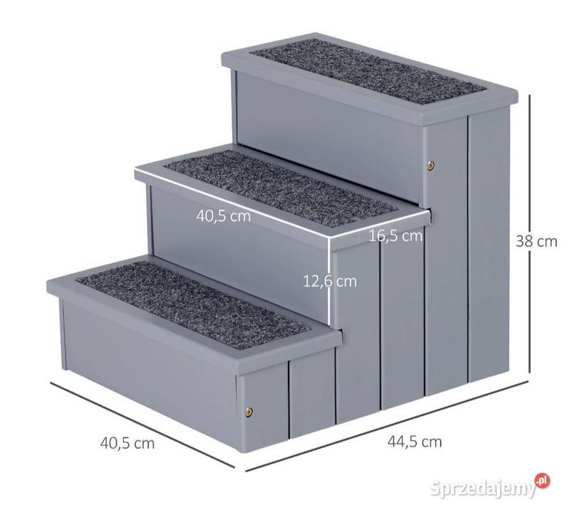 Schody zwierząt domowych pomoc zwierząt