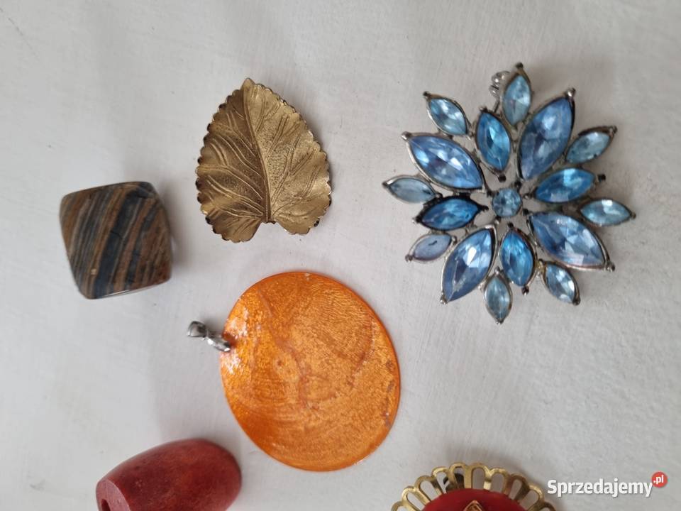 Zestaw biżuterii z PRL Lublin