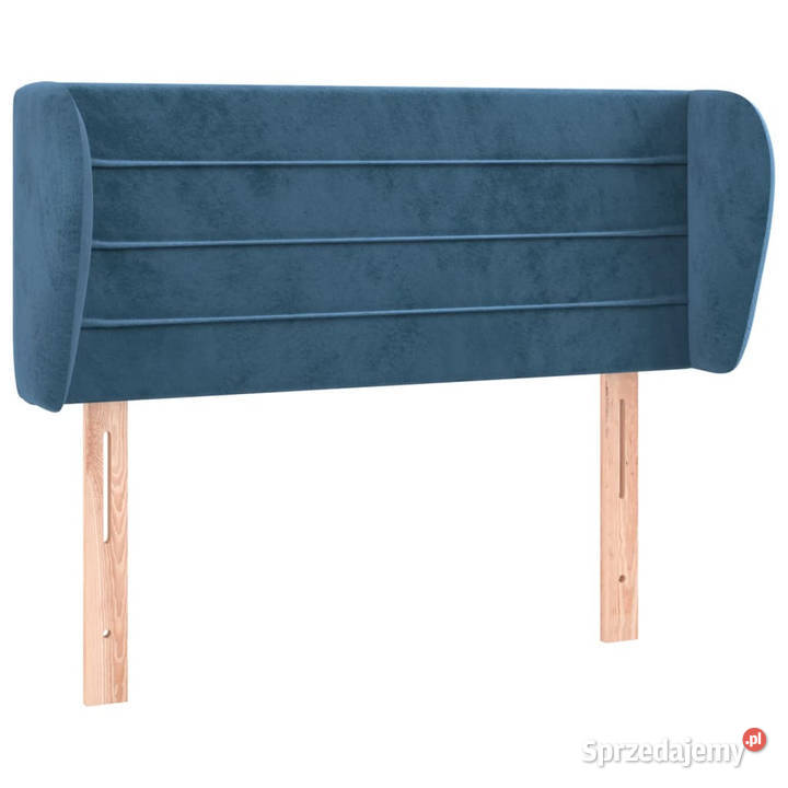 Zagłówek uszak ciemnoniebieski 93x23x7888 Warszawa sprzedam