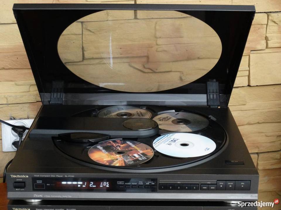 Audiofilski CD Technics SLPC20 Vintage WYSYŁKA Odtwarzacze CD i MD