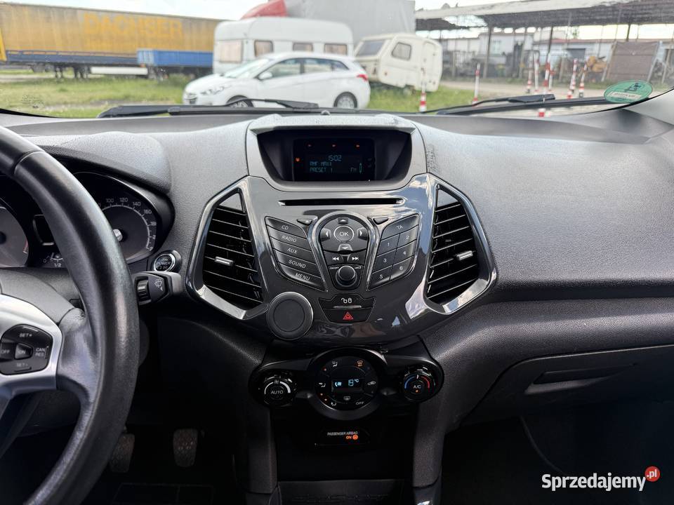 Ford EcoSport BENZYNA Klimatronik Tempomat Ledy garażowany wielkopolskie Konin