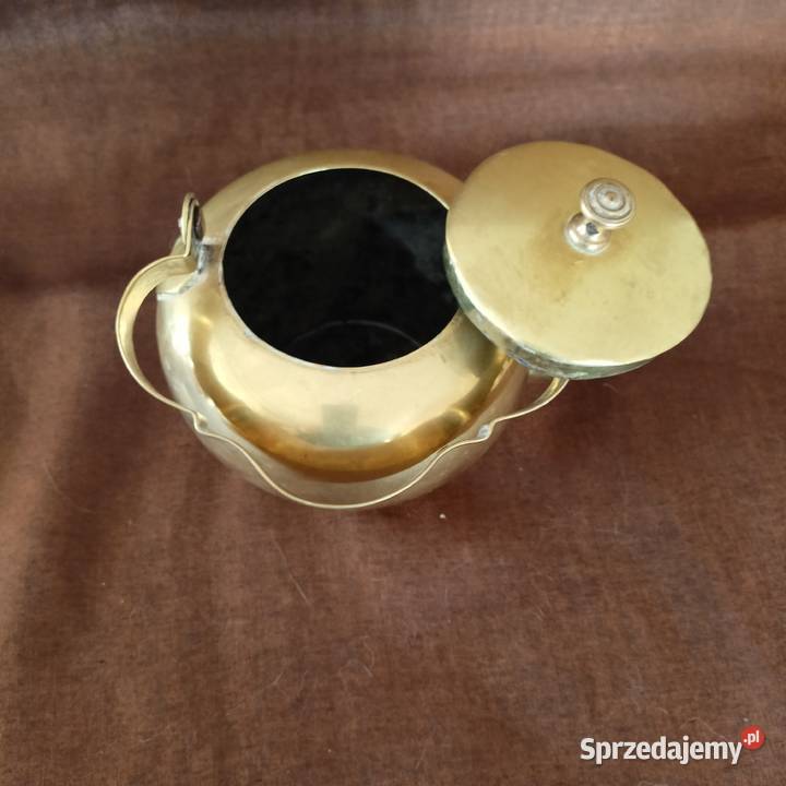Czajnik dzbanek mosiądz