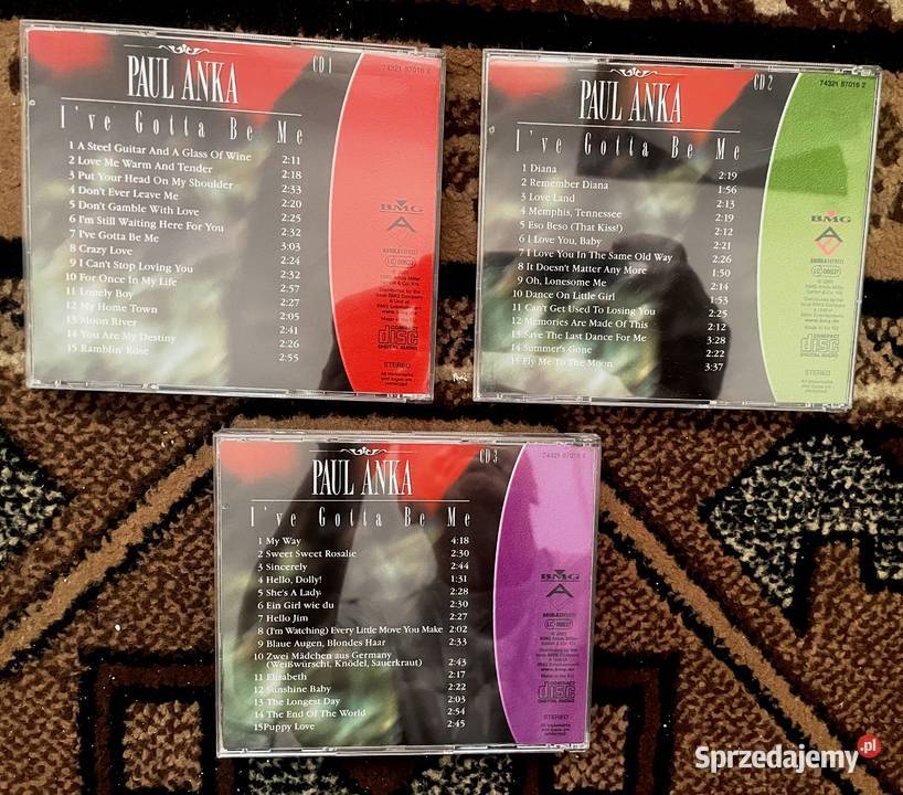 Paul Anka Ive Gotta Be Me Box 3 cd Ząbkowice Śląskie