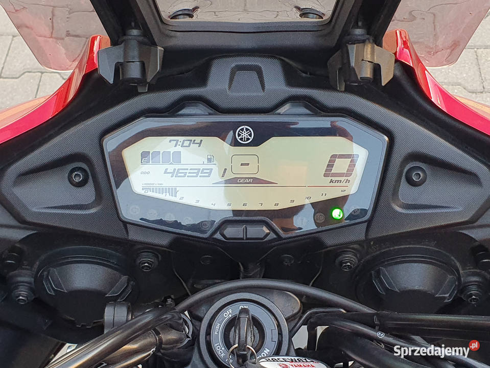 Yamaha Tracer MT07 700 7 szyba grzane manetki podgrzewane manetki Yamaha podlaskie Białystok