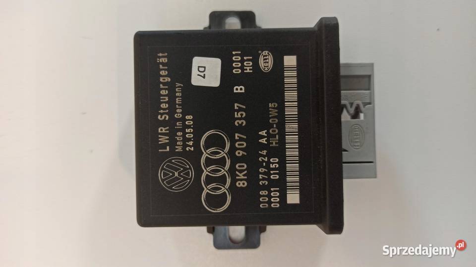VW AUDI MODUŁ STEROWNIK ŚWIATEŁ 8K0907357B dolnośląskie