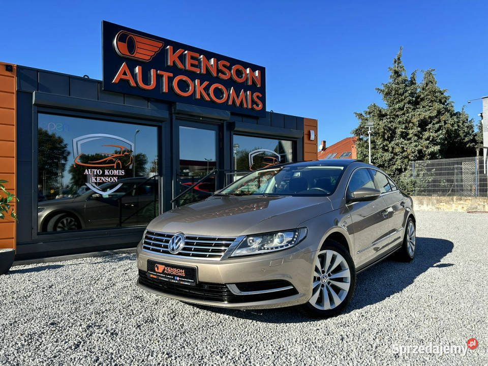 Volkswagen CC Polski Salon Bezwypadkowy LED klimatyzacja Volkswagen