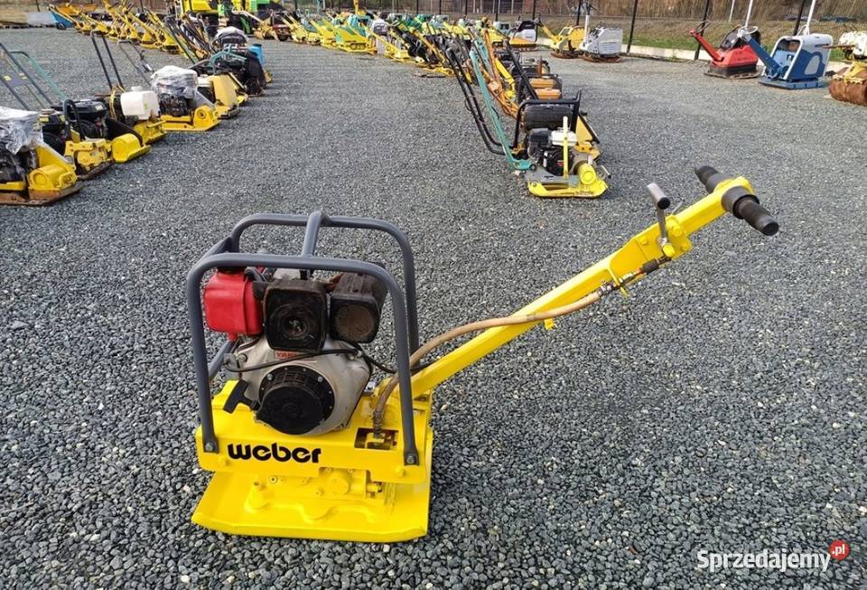 WEBER RC 40 105 Zagęszczarka Płyta Ubijak 47 Rok produkcji 1900 Pozostałe dolnośląskie