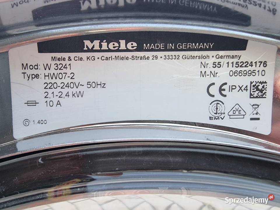 Pralka Miele W 3241 WPS Softtronic 1400 obrmin 6 wolnostojące Pralki i suszarki Wrocław
