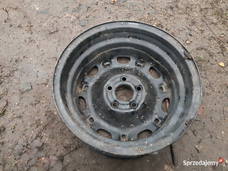 Fabia I Felga stalowa 14 5J ET35 5x100 z zapasu mazowieckie sprzedam