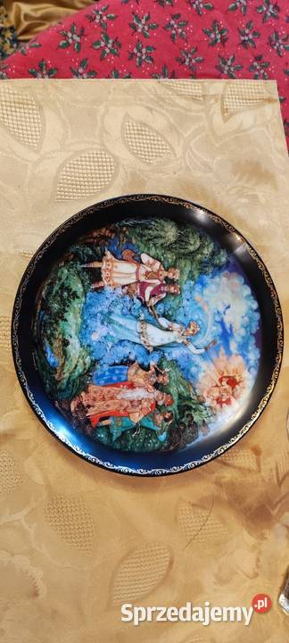 Unikatowy talerz kolekcjonerski Legendy Rosji