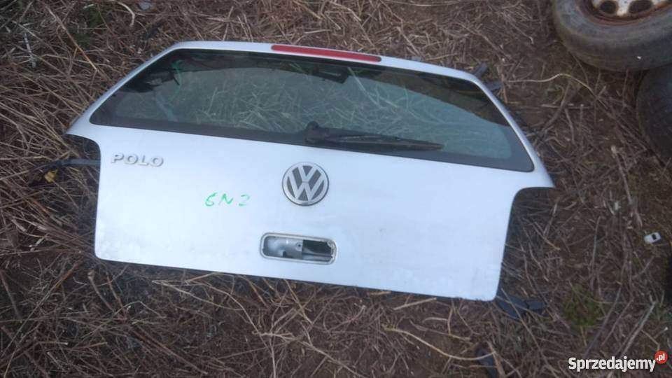 Klapa tylna VOLKSWAGEN POLO 6N2 srebrny bez Margonin