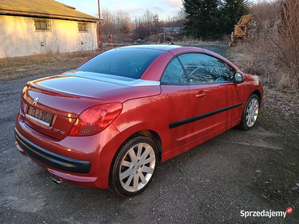Peugeot 207 CC cabrio 2008 benzyna 207 CC Jarosław