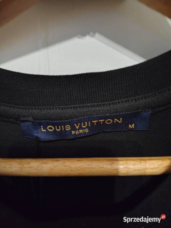 Czarna Koszulka Louis Vuitton M Września