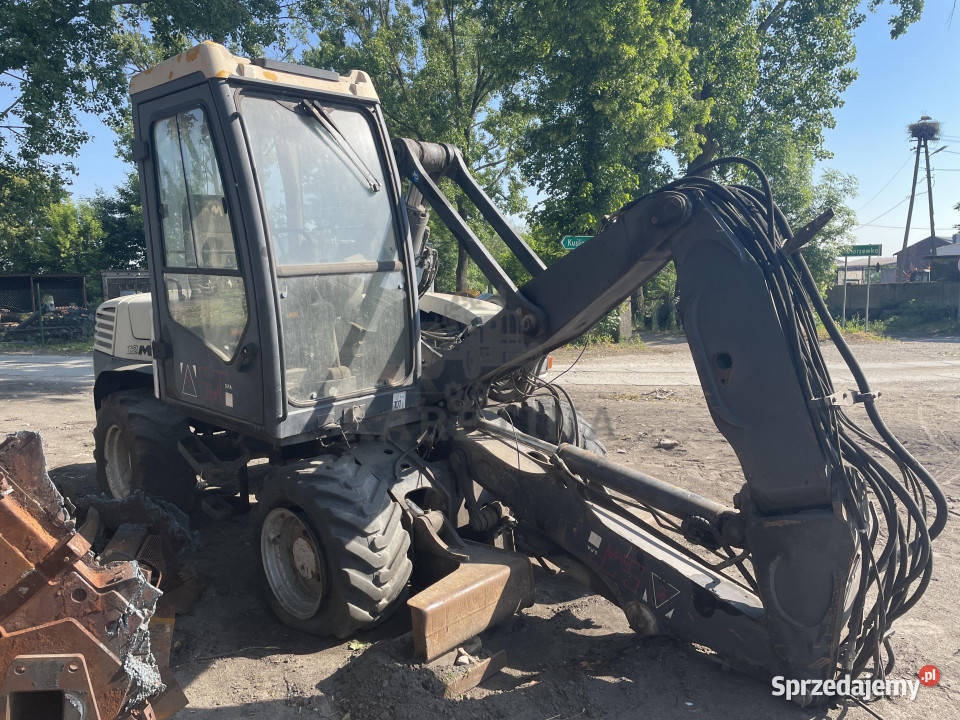 Mecalac 12MXT 12 MXT części mosty siłowniki koła wielkopolskie sprzedam