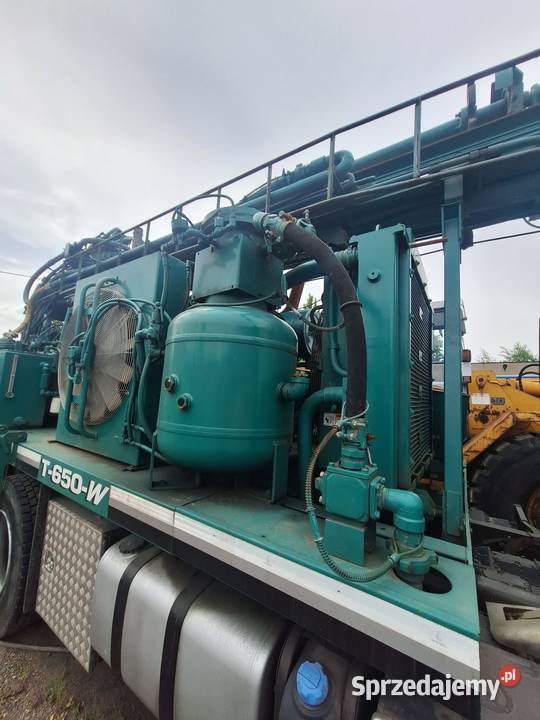 Wiertnica reichdrill T 650 na samochodzie Volvo Opole