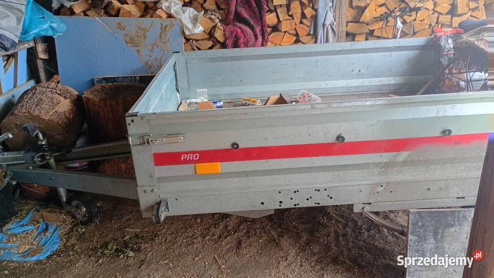 Syndyk sprzeda uszkodzoną przyczepkę Temared Pozostałe warmińsko-mazurskie sprzedam