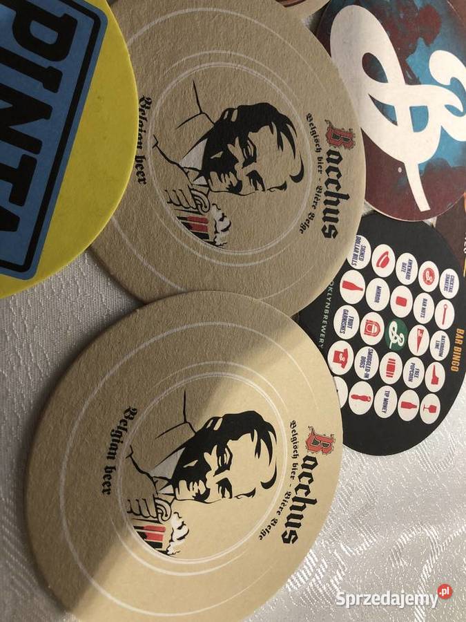 podkładek pod szklanki czy kufle do piwa Zegrze sprzedam