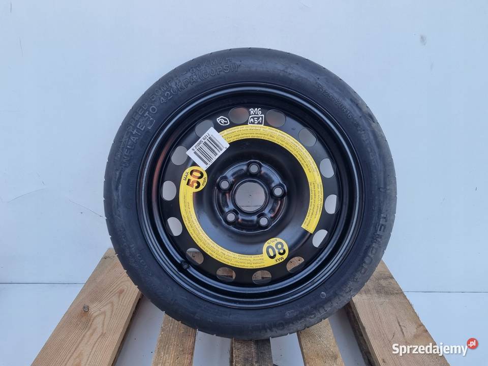 Audi Seat Vw Golf V KOŁO DOJAZDOWE dojazdówka Rudka