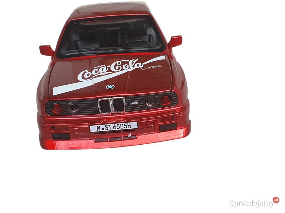 Model samochodu BMW E30 M3 CocaCola Classic 124 Cieszyn