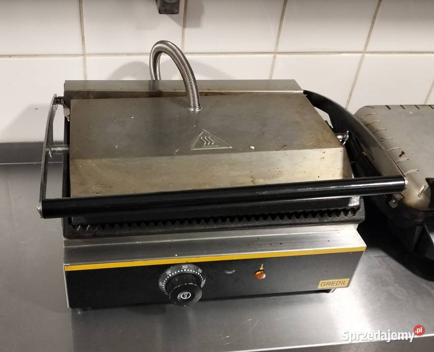 Grill kontaktowy opiekacz do bułek Gredil Słupia Kapitulna