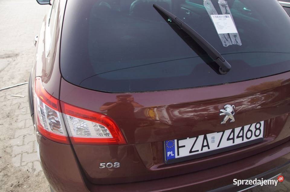 KLAPA PEUGEOT 508 RXH KCQC KOMBI Lipno