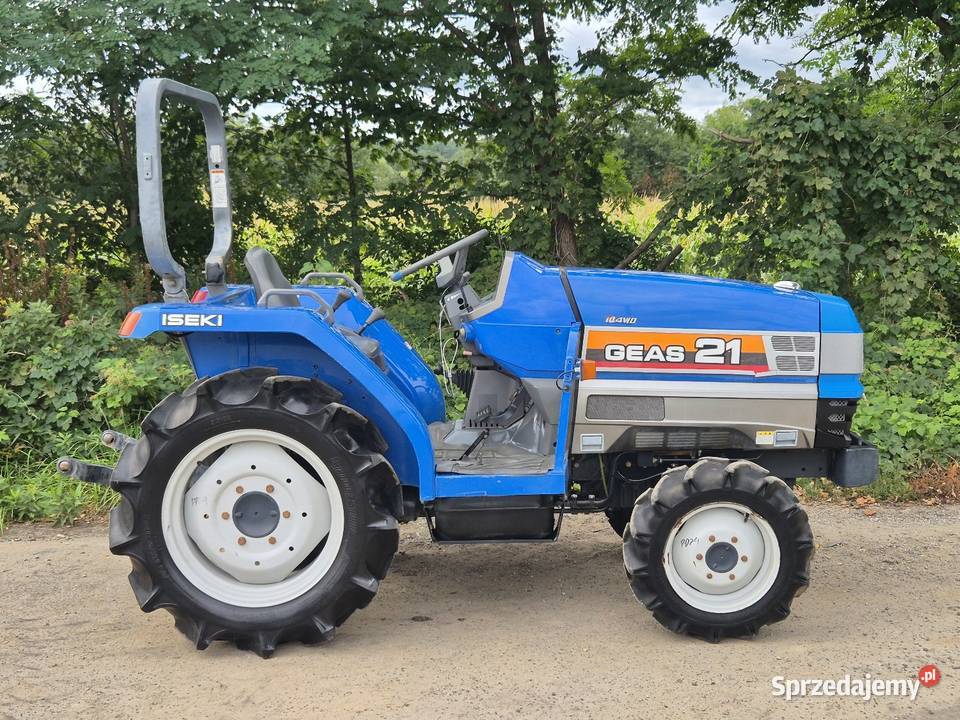 Traktorek traktor ISEKI TG21F 21 4x4 Wspomaganie Napęd 4x4 Małuszyn