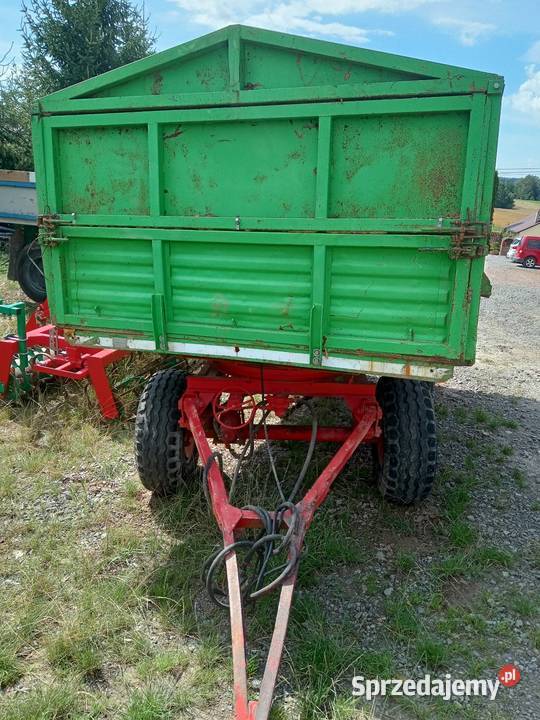 Przyczepa rolnicza AUTOSAN D732 wywrotka Łagów sprzedam