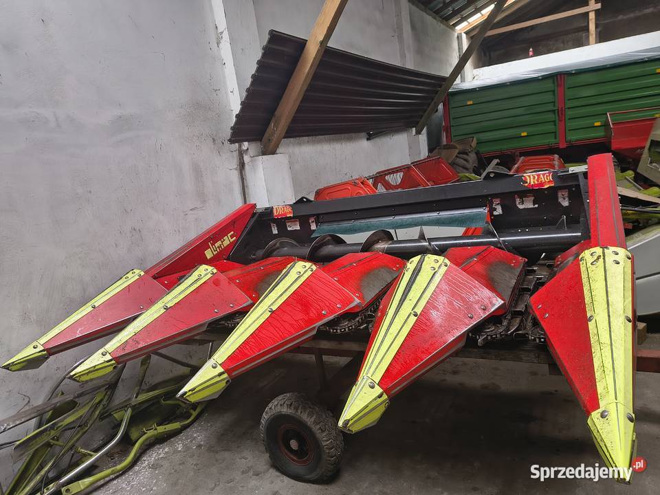 Olimac drago przystawka 4 rzędowa stan idealny nieuszkodzony łódzkie Złoczew