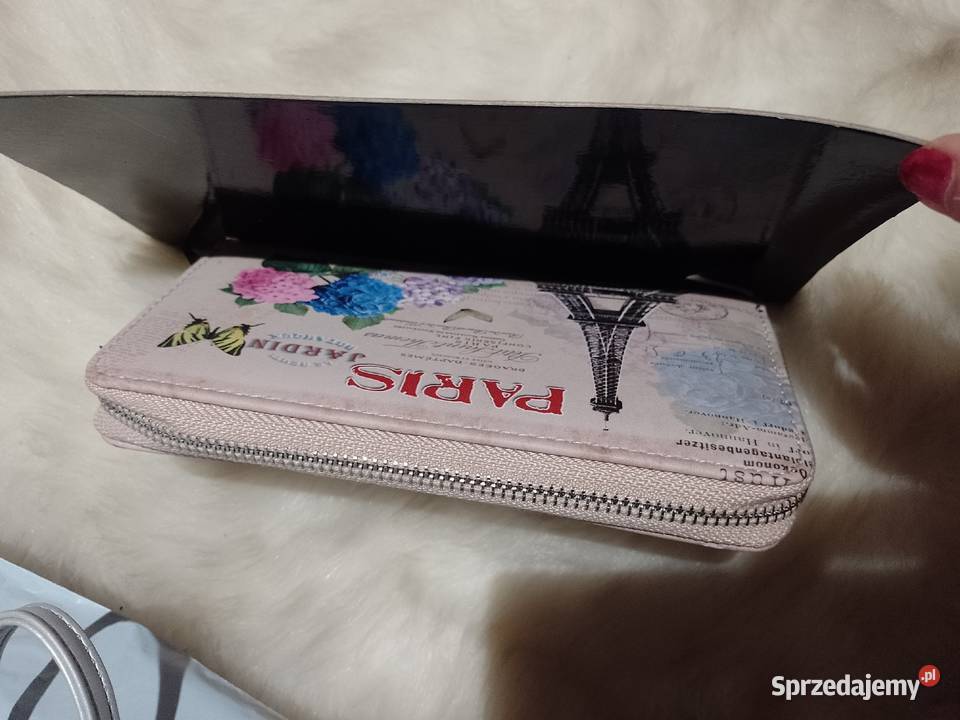 Paris Ekskluzywny duży portfel damski Top sprzedam