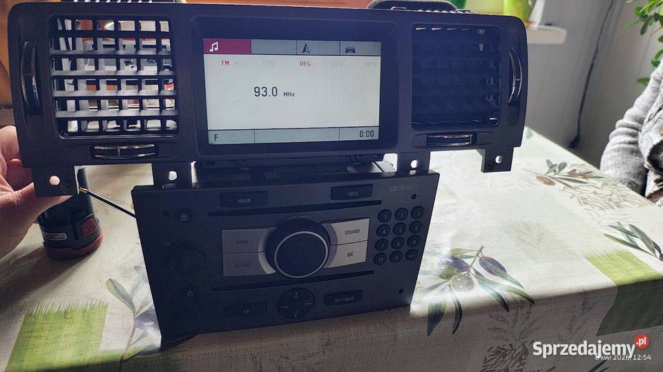Radio cd70navi AUX plus cid 2 linie Vectra c Łódź