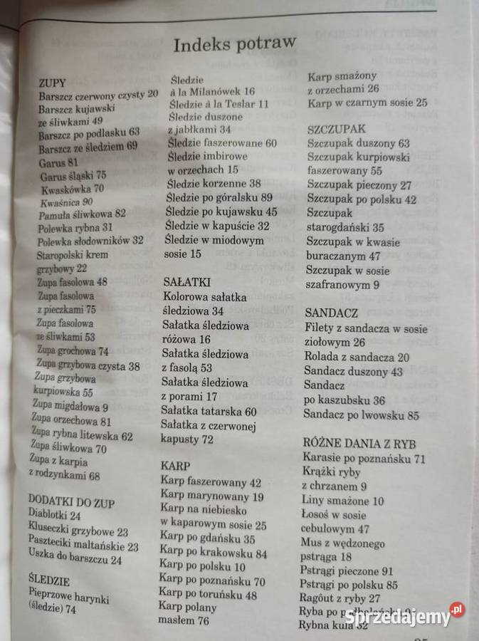 książka kucharska Hanna Szymanderska polska Kielce