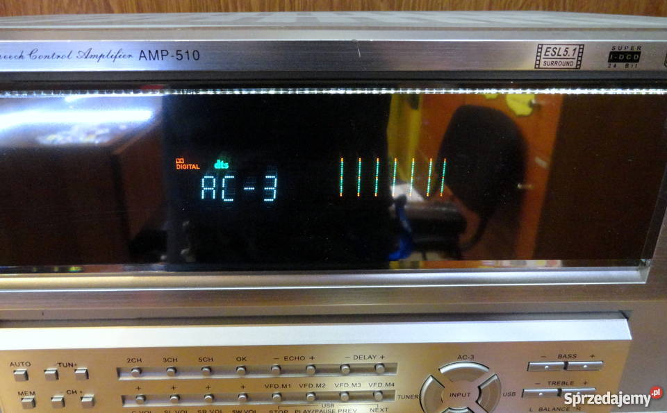 Mc Voice Amp510 51 TUNER USB KARAOKE Kościan